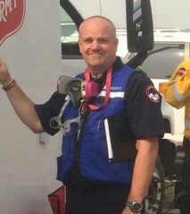 Daryl D. Black in operational deployment gear at an incident